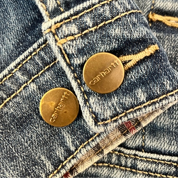 Vintage Carhartt Jean Jacket size Small - Picture 7 of 12